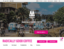 Tablet Screenshot of moyeecoffee.com